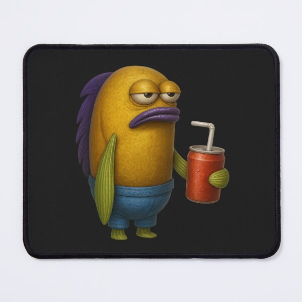Item preview, Spongebob random fish Drinking soda designed and sold by DibujandoPorfa.