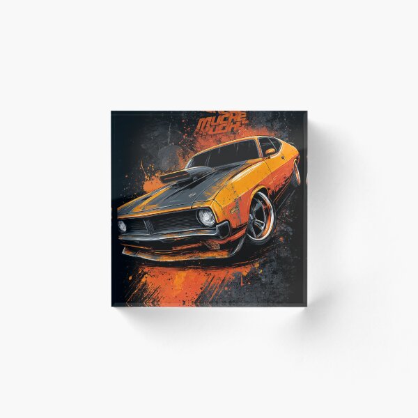 Item preview, American Muscle: Classic Cars in Action designed and sold by DriveInDesign.