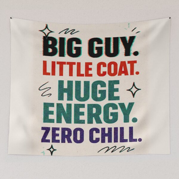 Item preview, Big guy. Little Coat. | Matt Foley Tribute designed and sold by trexxak.