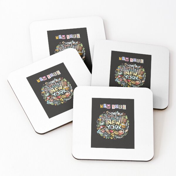 Item preview, New York City Doodle – Urban Energy in Every Line designed and sold by LifeArt24.