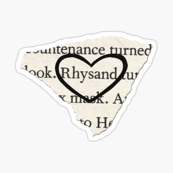 Item preview, Rhysand Heart designed and sold by La Chica Guapa.