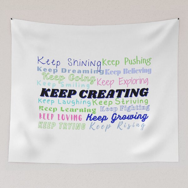 Item preview, Keep Creating  designed and sold by Spiritanimalart.