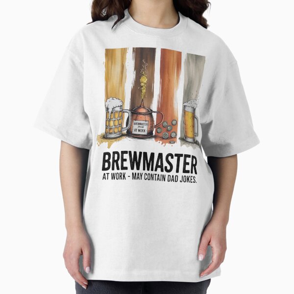 Item preview, Brewmaster at Work – Funny Homebrewing Dad Joke  designed and sold by CuteDesignables.