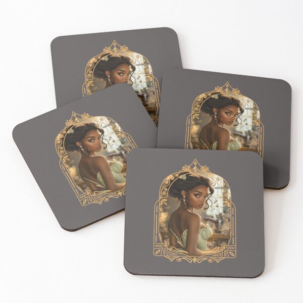 Item preview, Vintage Portrait Tiana designed and sold by Jaspersdigitalart.
