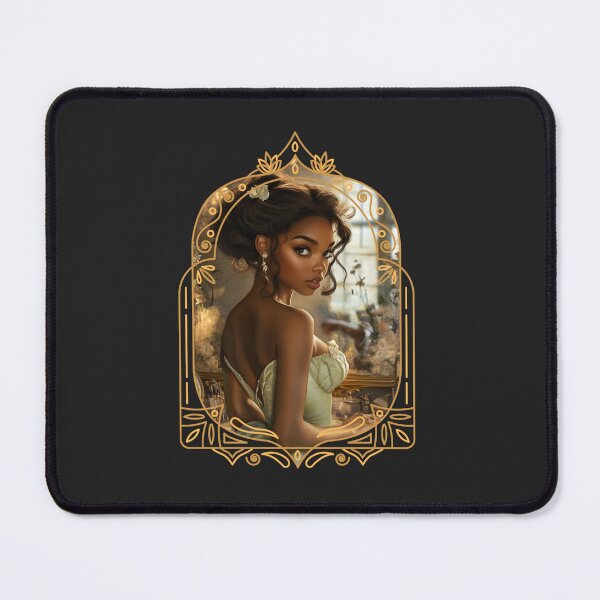 Item preview, Vintage Portrait Tiana designed and sold by Jaspersdigitalart.