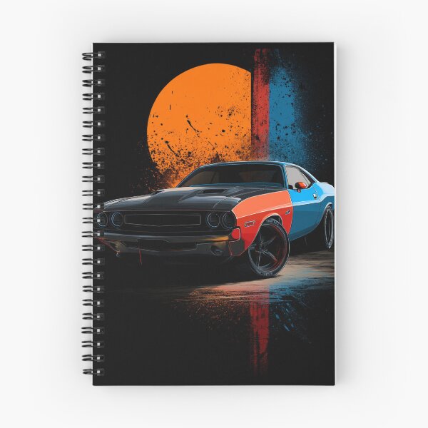Aperçu de l'œuvre Muscle américain : voitures classiques en action créée et vendue par DriveInDesign.