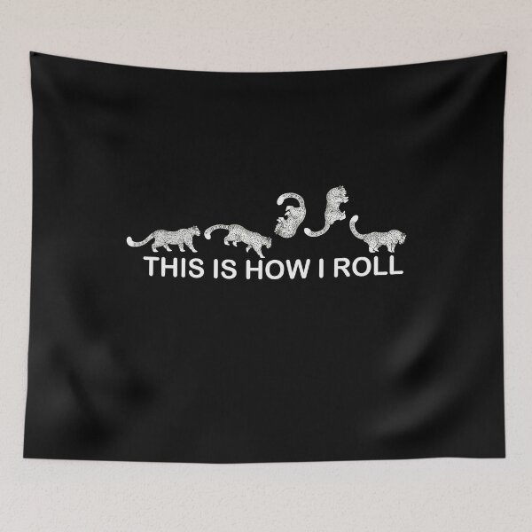 Item preview, Snow Leopard How I Roll Kids Gift Snow Leopard designed and sold by DSWShirts.
