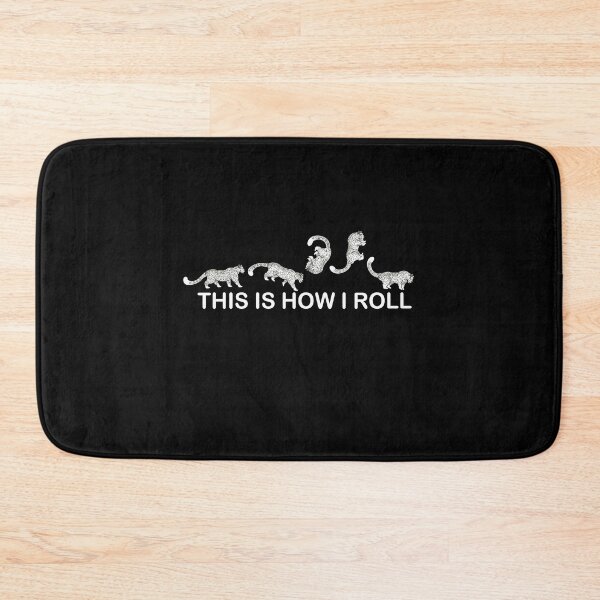 Item preview, Snow Leopard How I Roll Kids Gift Snow Leopard designed and sold by DSWShirts.