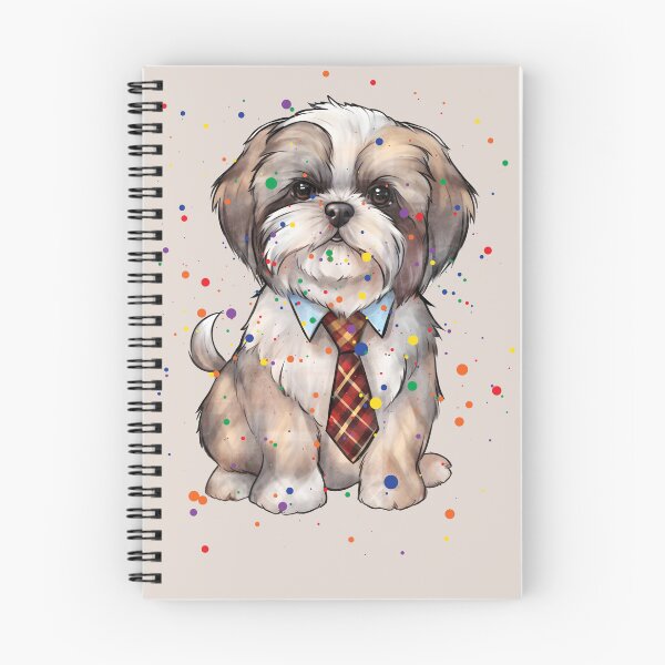Item preview,  Dapper Shih Tzu  Watercolor Gentleman Pup designed and sold by LifeArt24.