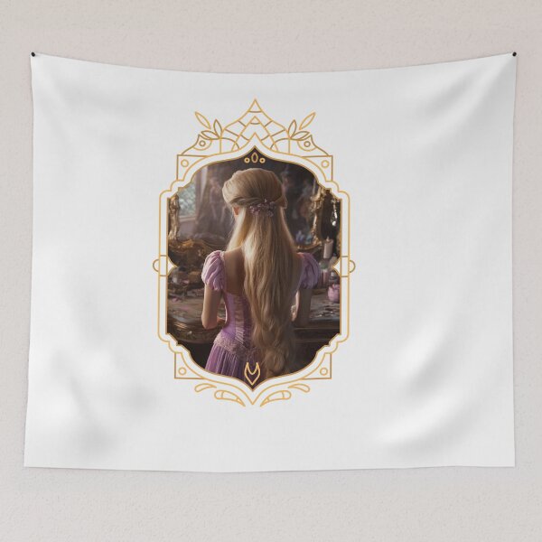 Item preview, Rapunzel Vintage Portrait  designed and sold by Jaspersdigitalart.