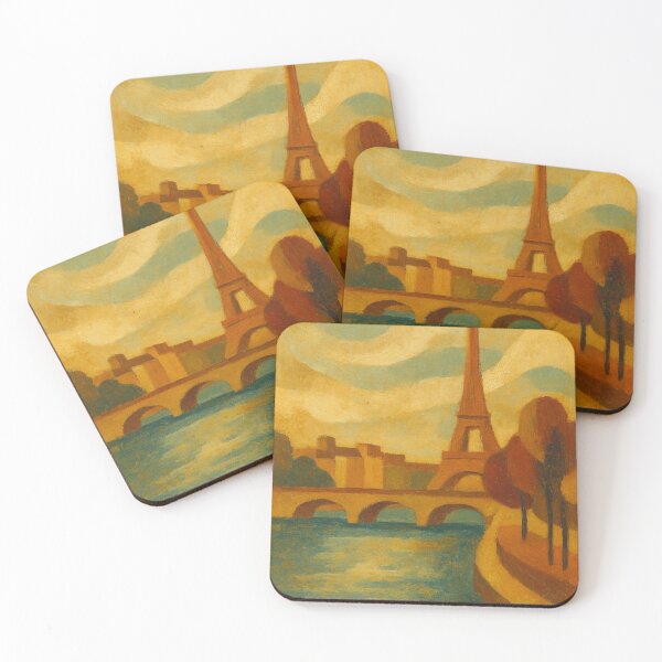 Item preview, Paris 1970s — Abstract Seine River View designed and sold by MonoChromeMe.