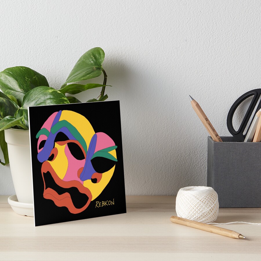 Item preview, Art Board Print designed and sold by RebKonDesign.