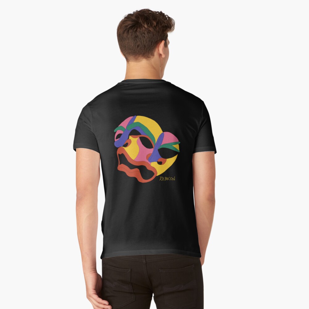 Item preview, V-Neck T-Shirt designed and sold by RebKonDesign.