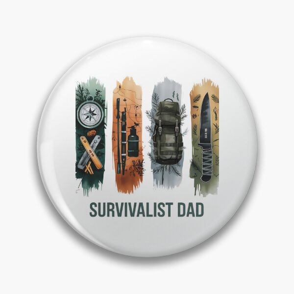 Item preview, Survivalist Dad T-Shirt – Funny Father’s Day Gift for Prepper Dads designed and sold by CuteDesignables.