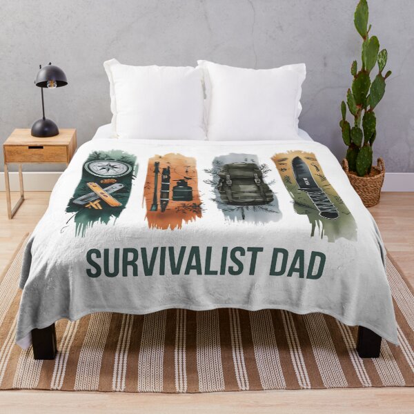 Item preview, Survivalist Dad T-Shirt – Funny Father’s Day Gift for Prepper Dads designed and sold by CuteDesignables.