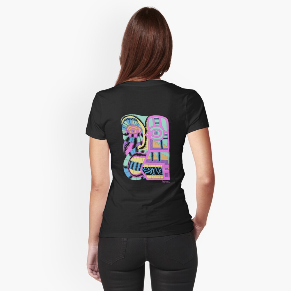 Item preview, Fitted T-Shirt designed and sold by RebKonDesign.