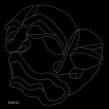 Artwork thumbnail, Two-Faced by RebKonDesign