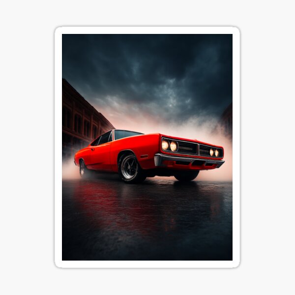 Item preview, American Muscle: Classic Cars in Action designed and sold by DriveInDesign.