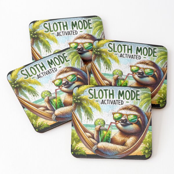 Item preview, Sloth Mode Activated designed and sold by AwesomeBeyondLimits.