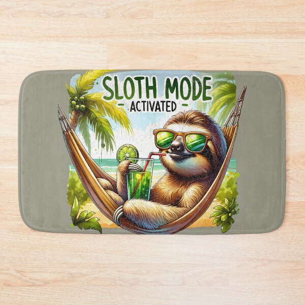 Item preview, Sloth Mode Activated designed and sold by AwesomeBeyondLimits.