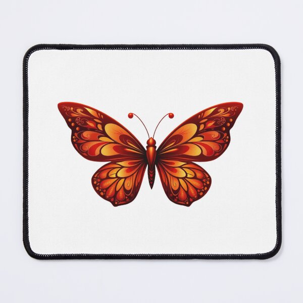 Item preview, Red Butterfly Aesthetic | Elegant Red Butterfly Design designed and sold by PnrArtDesign.