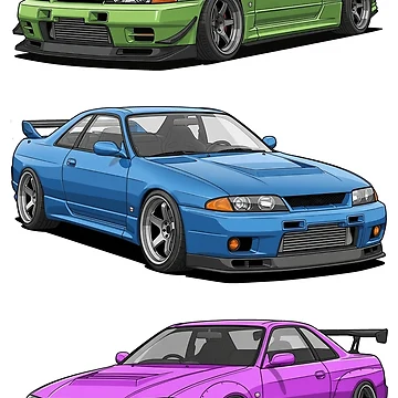 Artwork thumbnail, Skyline Generations – R32 / R33 / R34 JDM Legends by OnlyJDMshop