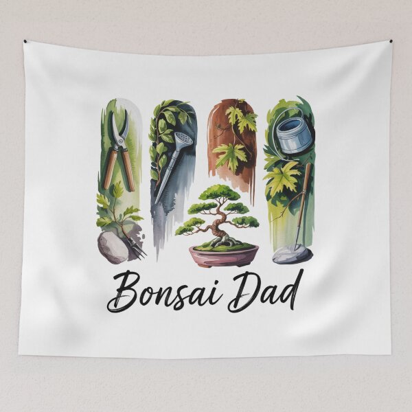 Item preview, Bonsai Dad Funny Father's Day T-Shirt – Gift for Gardening & Bonsai Lovers designed and sold by CuteDesignables.