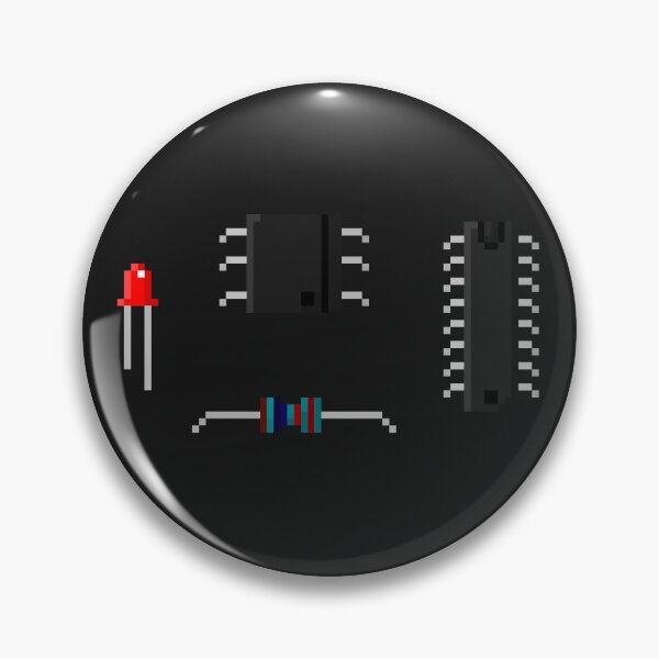 Item preview, Pixel Art Electronic Components designed and sold by Dugolivia.