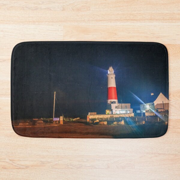 Item preview, The Starry Night Behind Portland Bill Lighthouse designed and sold by Aham Photos.
