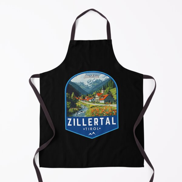 Item preview, Zillertal, Tirol in the Austrian Alps Travel Art Emblem designed and sold by MaateoDesign.