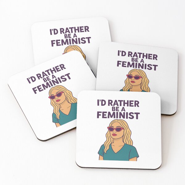 Item preview, I’d rather be a feminist designed and sold by Bluntdivas.