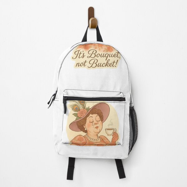 Item preview, It’s Bouquet Classic Tea Lady Parody designed and sold by LunaMarkos.