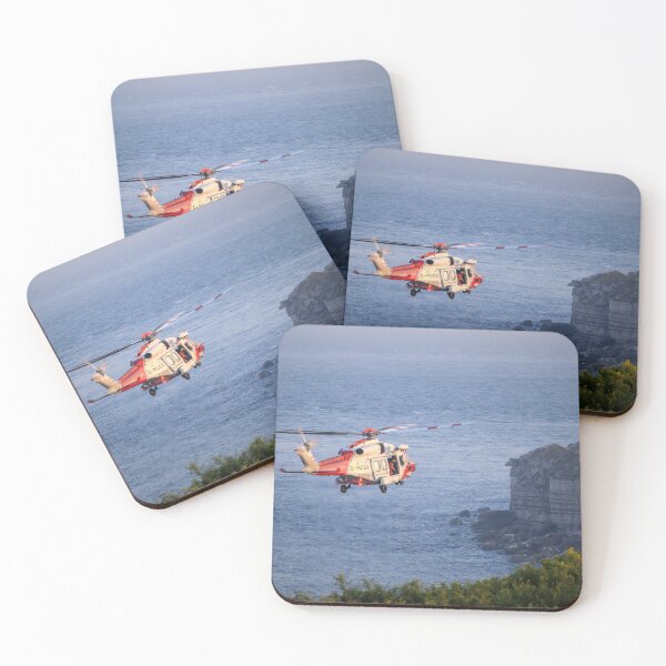Item preview, HM Coastguard performing a rescue designed and sold by Aham Photos.