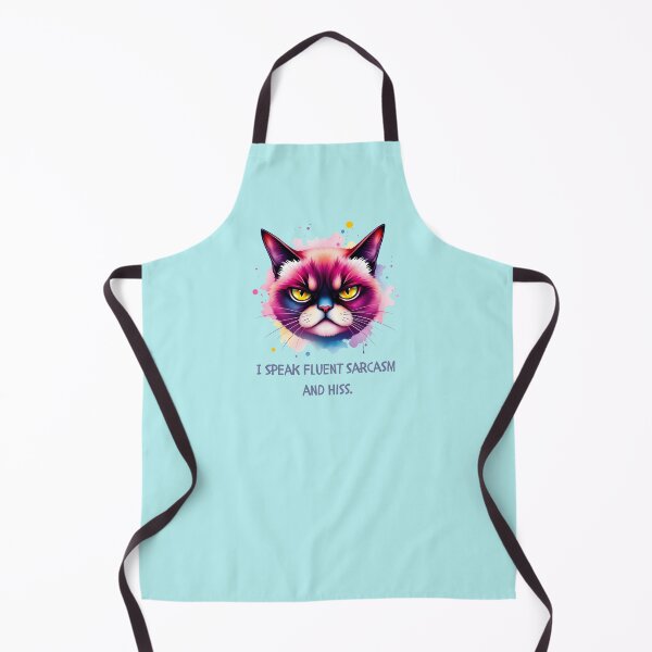 Item preview, Fluent in Sarcasm and Hiss | Grumpy Cat Meme for Sass Masters designed and sold by Ryldra-Art.