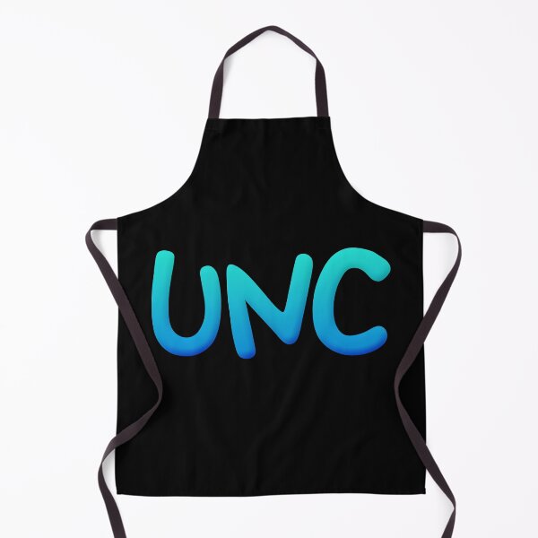 Item preview, UNC in Teal Blue Gradient Minimal Funny Typography designed and sold by Memes N Lore .