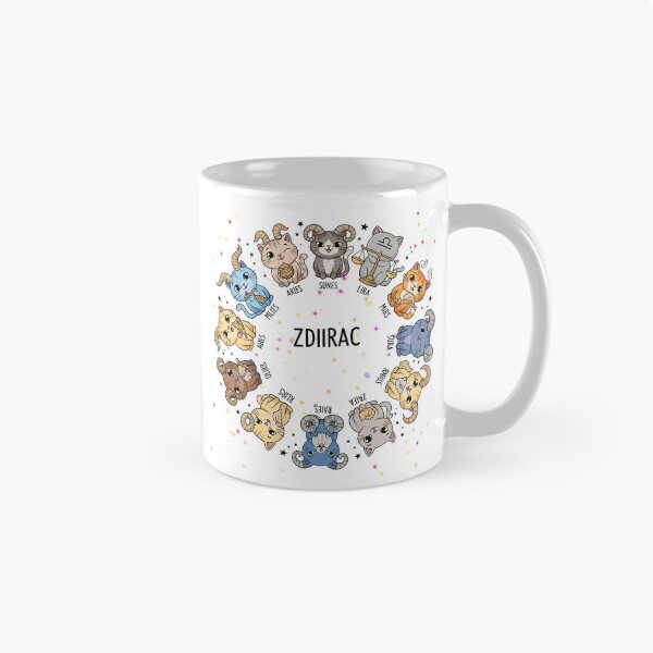 Item preview, Zodiac Cats Circle – Cute Horoscope Astrology Cat Design designed and sold by LittleRags.