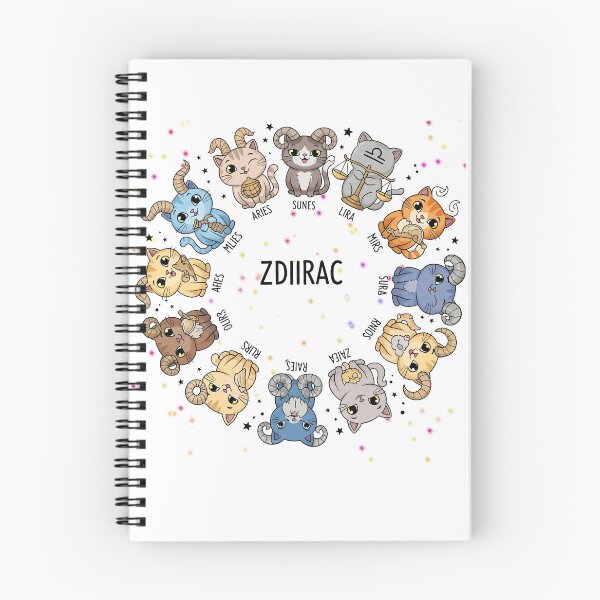 Item preview, Círculo de gatos del zodiaco: un bonito diseño de gato según el horóscopo astrológico designed and sold by LittleRags.