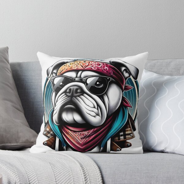 Item preview, motor rider bulldog designed and sold by StickerManiaBE.