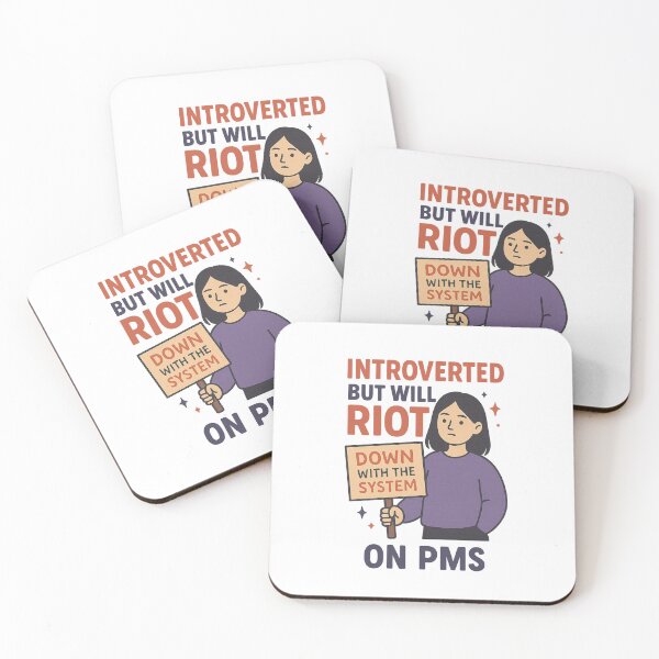 Item preview, Introvert but will riot designed and sold by Bluntdivas.