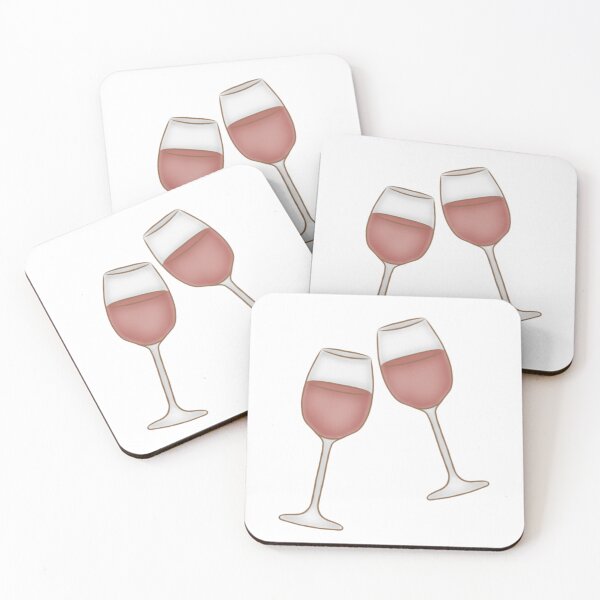 Item preview, Rose Wine Glasses Clinking designed and sold by TRNice.