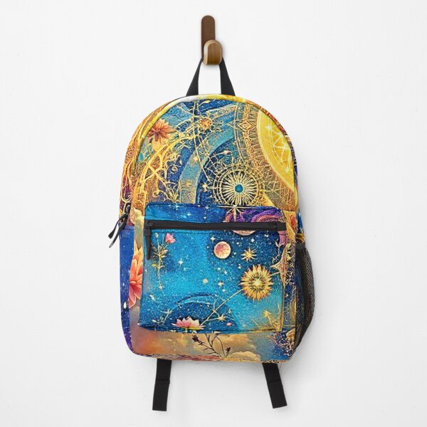 Item preview, Cosmic Sun Mandala Art designed and sold by Health And Fitness Posts e-Store.