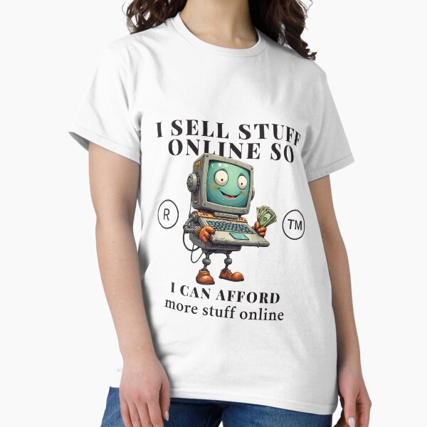 Artikel-Vorschau von Ich verkaufe Sachen online, also kann ich mir mehr Sachen online leisten, designt und verkauft von Peerless-Prime.