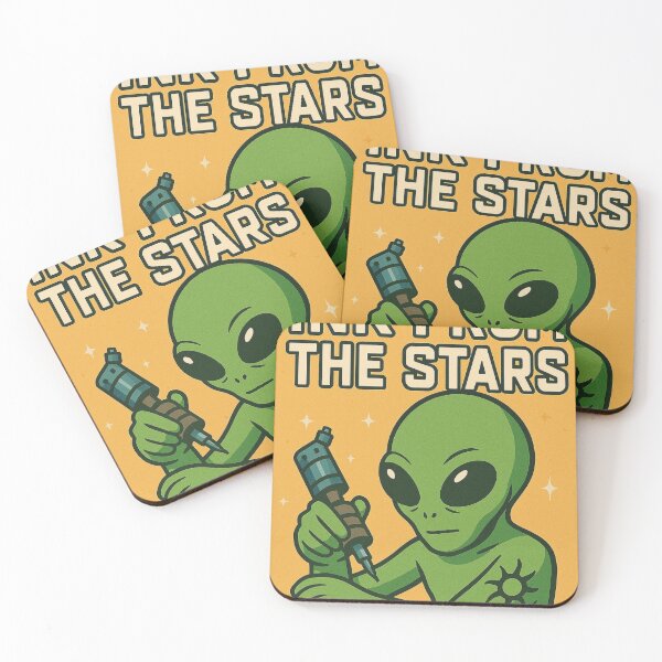 Item preview, Alien tattooing designed and sold by SKVoidArt.