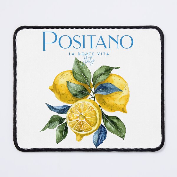 Item preview, Positano La Dolce Vita Italy Lemons designed and sold by PG Illustration.