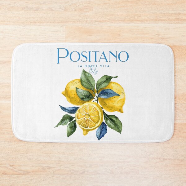 Item preview, Positano La Dolce Vita Italy Lemons designed and sold by PG Illustration.