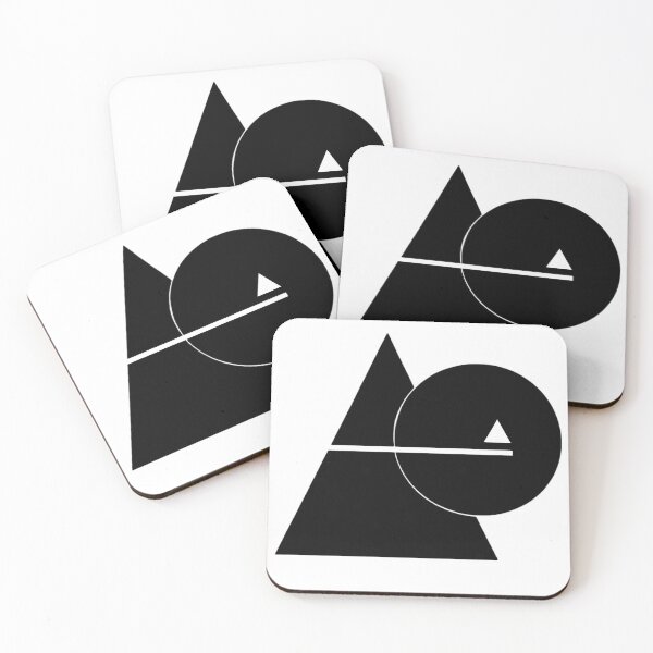 Item preview, Simple Geometric Shapes Album Cover Graphic Logo designed and sold by AHumanInTheLoop.