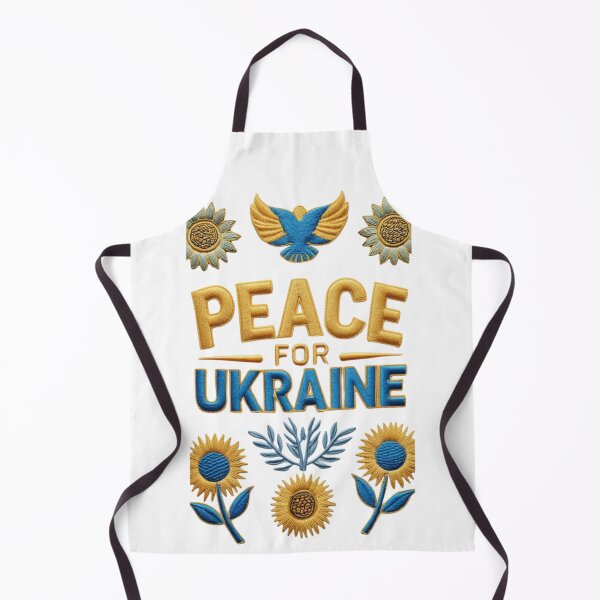 Item preview,  I Stand With Ukraine Embroidered Patch Peace Support Design designed and sold by ArtDesignTp.