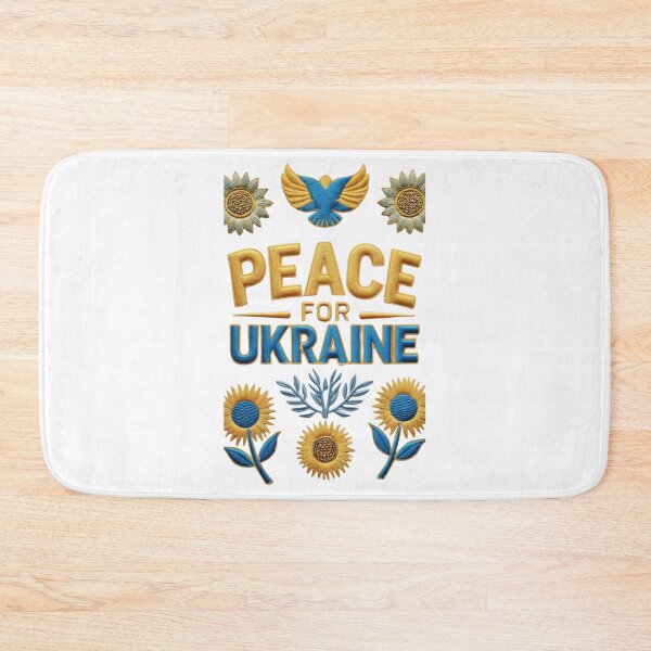 Item preview,  I Stand With Ukraine Embroidered Patch Peace Support Design designed and sold by ArtDesignTp.