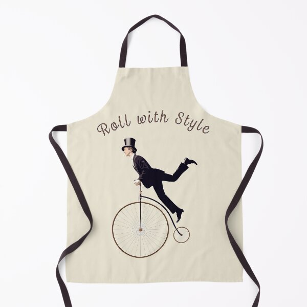 Item preview, Roll with Style – Vintage Gentleman on Penny Farthing designed and sold by SteadyRolling.