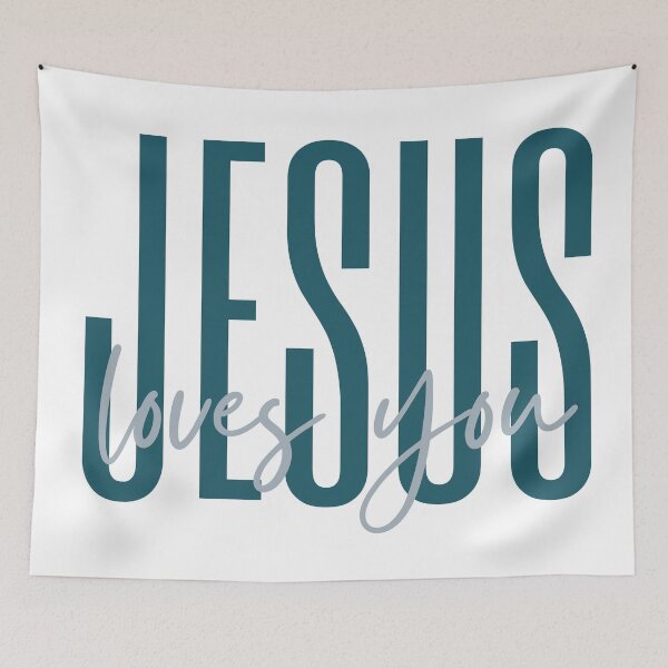 Item preview, Jesus loves you  designed and sold by Agit.
